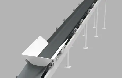 矿物皮带输送机