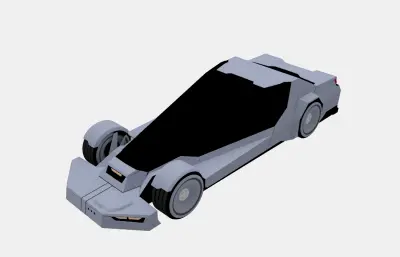 科幻汽车 卡通汽车