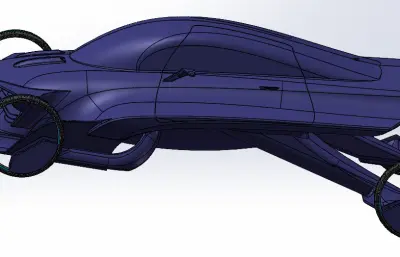 新型概念车模型