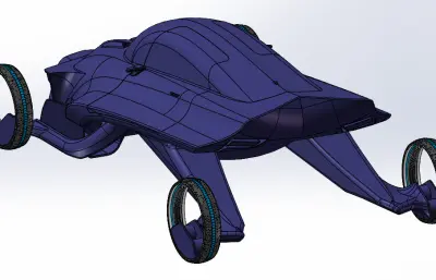 新型概念车模型