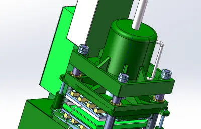 泡沫板生产用成型机