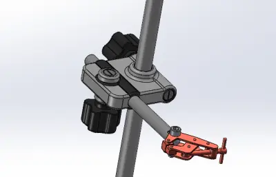 手动调节夹持平台