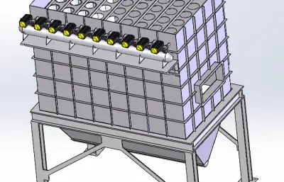 1.2×2米袋式除尘器