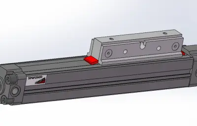 磁耦合式无杆缸