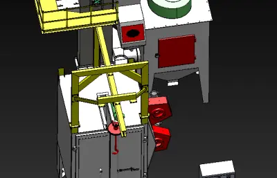 Q376吊钩式抛丸机