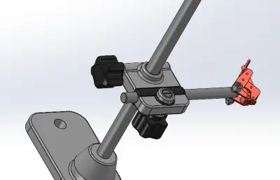 手动调节夹持平台