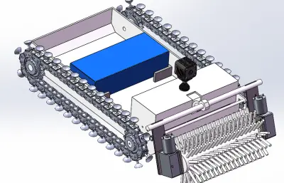 吸盘履带车加清扫