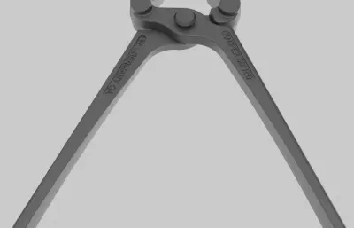 钳子 铁匠手工锻打火钳