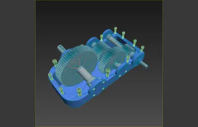 三级齿轮减速机