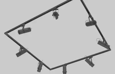 舞台上空照明灯