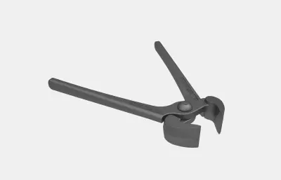 钳子 铁匠手工锻打火钳