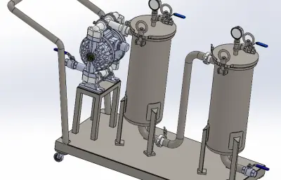 概念水过滤装置
