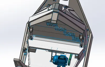 电动筛选分离机