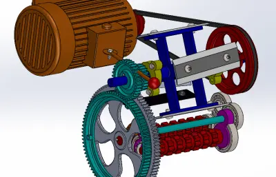 大骨碎片机核心组件