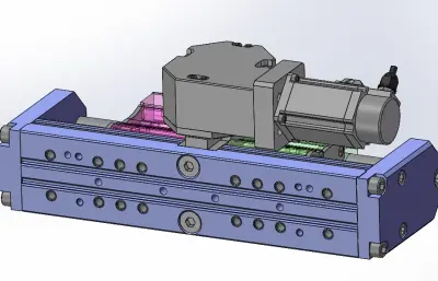 对称移动平台模型