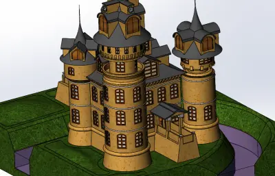 俄罗斯风格城堡