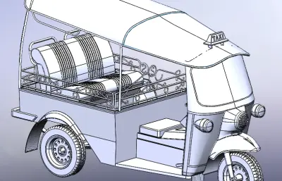 电动出租三轮车
