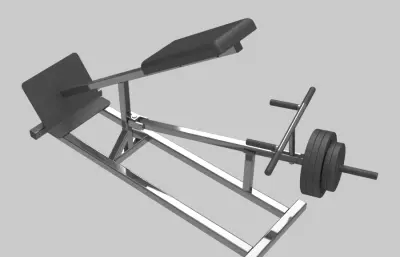 运动器材倾斜杠