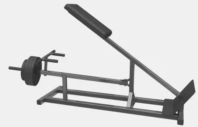 运动器材倾斜杠