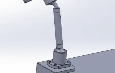 桌边固定手机支架