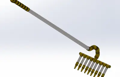 五金九齿钉耙 上宝沁金耙