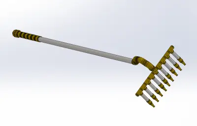 五金九齿钉耙 上宝沁金耙