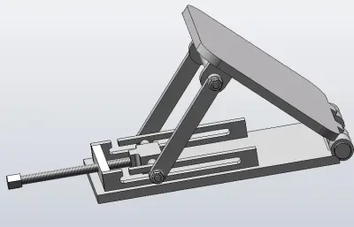 角度调节工作台