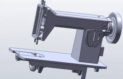 家用缝纫机设计模型