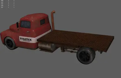 老式货车 生锈卡车 大货车