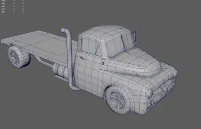 老式货车 生锈卡车 大货车