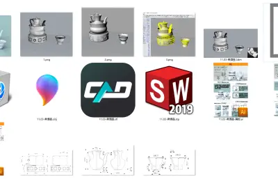 煮酒壶,酒具杯具,文创产品设计