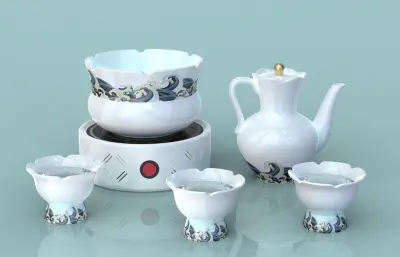 煮酒壶,酒具杯具,文创产品设计