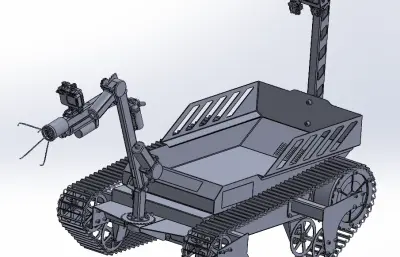 履带式水下垃圾分拣车