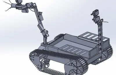履带式水下垃圾分拣车