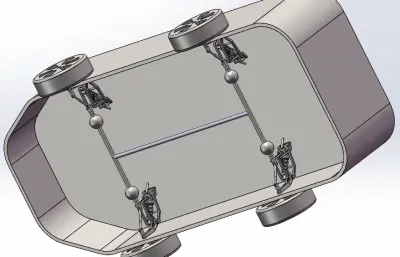 两栖车辆车轮收放装置
