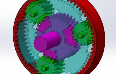 自动变速箱中的行星轮系