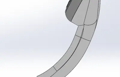 花洒莲蓬头模型