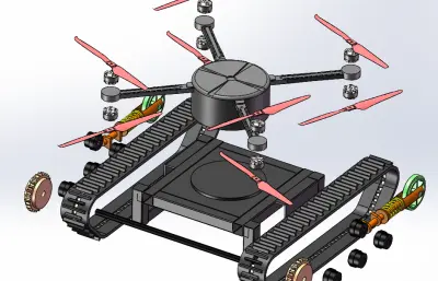 履带无人机