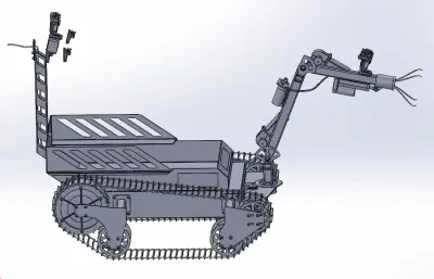 履带式水下垃圾分拣车