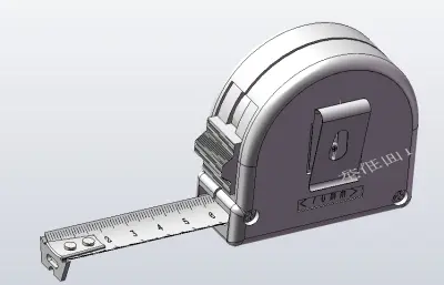 卷尺三维模型