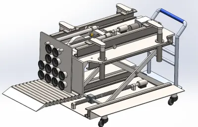 剪刀式模具装载机