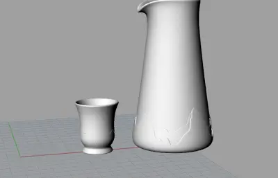 酒具杯子 酒壶酒杯文创产品设计