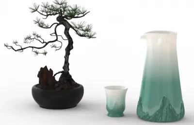 酒具杯子 酒壶酒杯文创产品设计