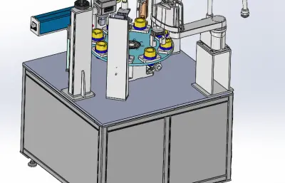 二维码打码扫码测量机台