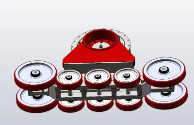 橡胶三角履带轮