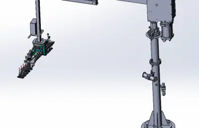钣金件的助力搬运机械手