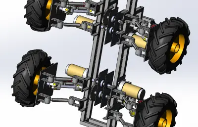 扫雷机器人小车