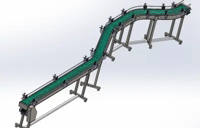 塑料链条输送机