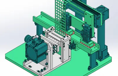 圆柱电池贴青稞纸机构