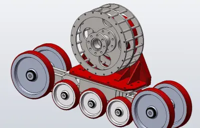 橡胶三角履带轮